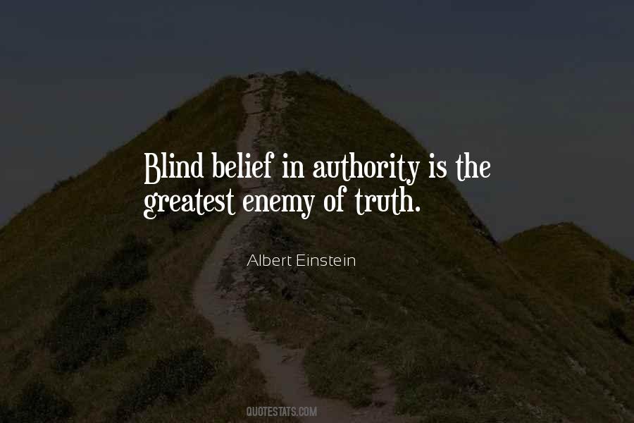 Blind Truth Quotes #1652002
