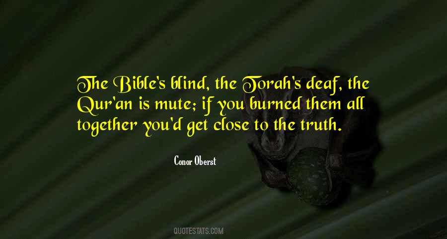 Blind Truth Quotes #177289