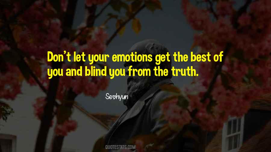 Blind Truth Quotes #539573