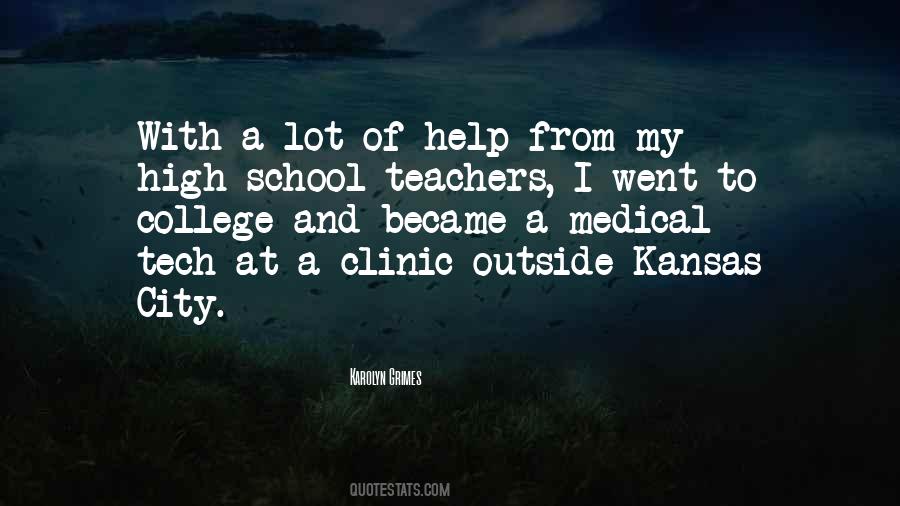 Quotes About High School Teachers #1054454