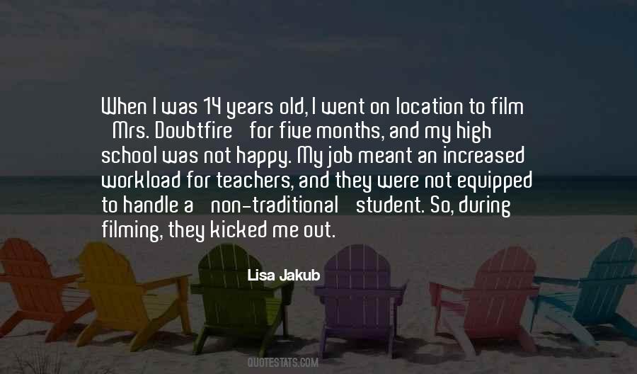 Quotes About High School Teachers #1296108