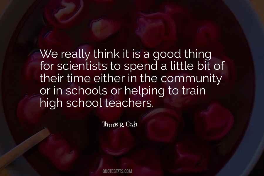 Quotes About High School Teachers #1780764