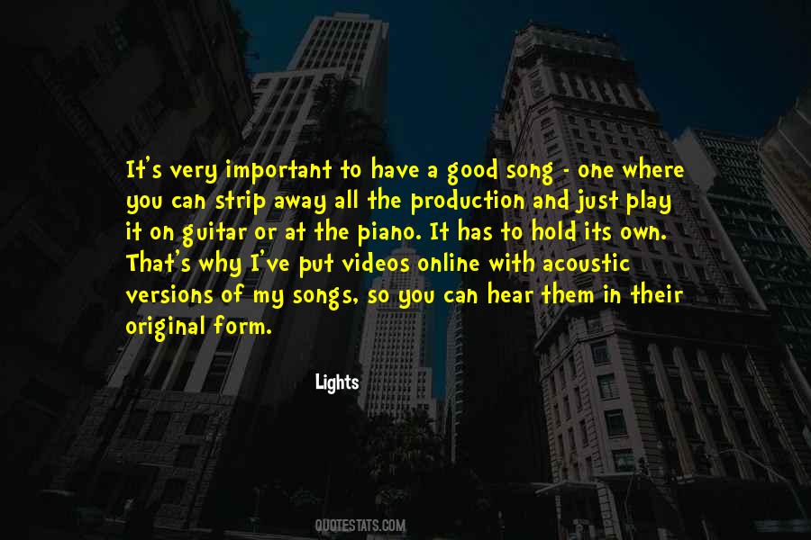 Hear My Song Quotes #756858