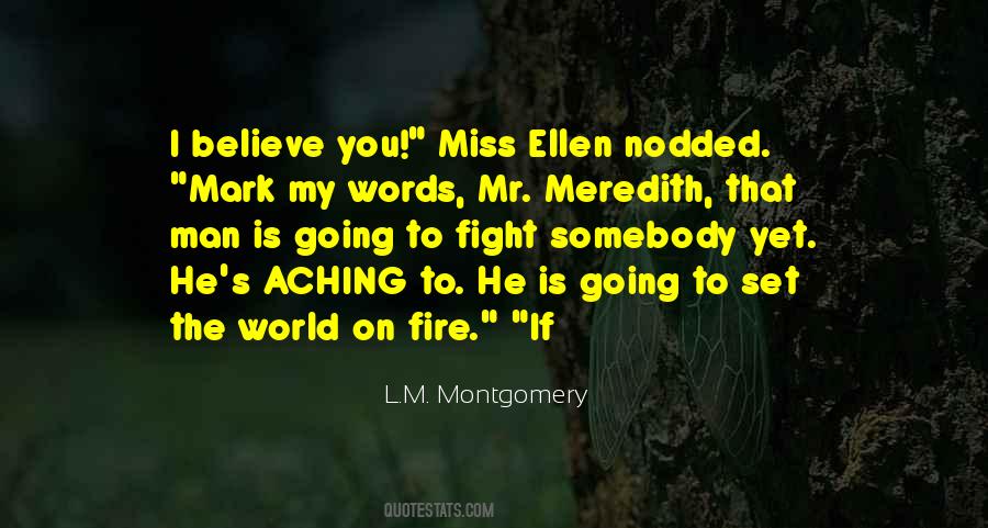 World On Fire Quotes #1325509