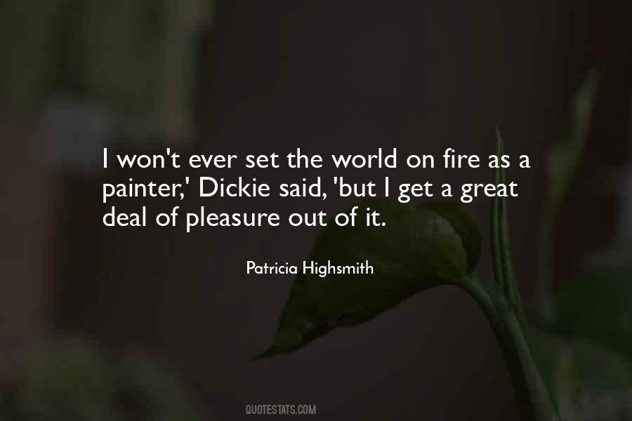 World On Fire Quotes #955850