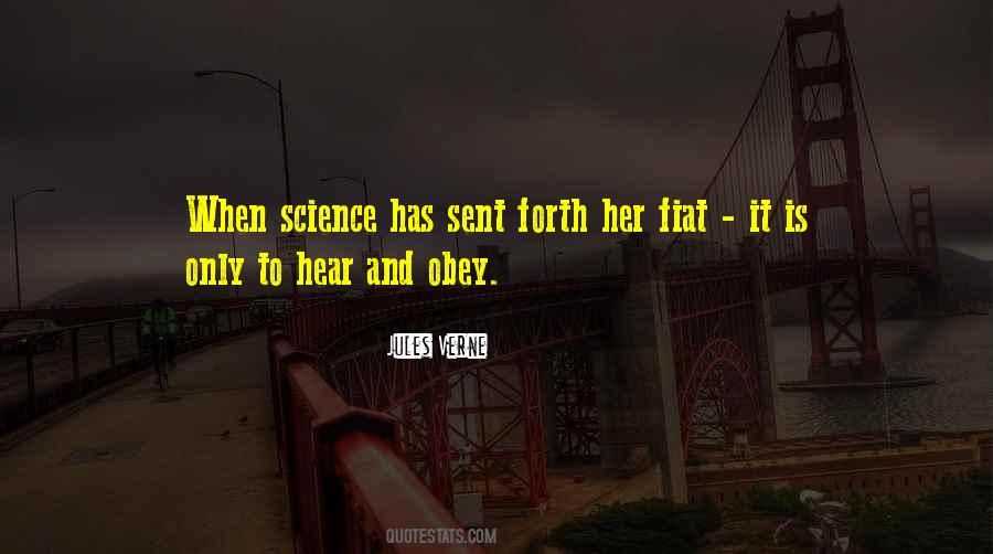 Hear And Obey Quotes #874629