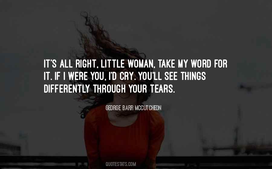 Woman Tears Quotes #1627421