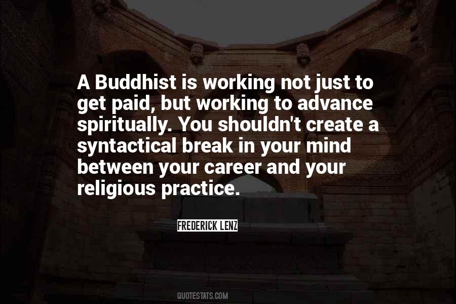 Religious Buddhist Quotes #963377