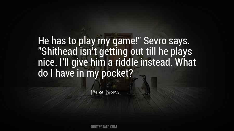 Best Sevro Quotes #1205509