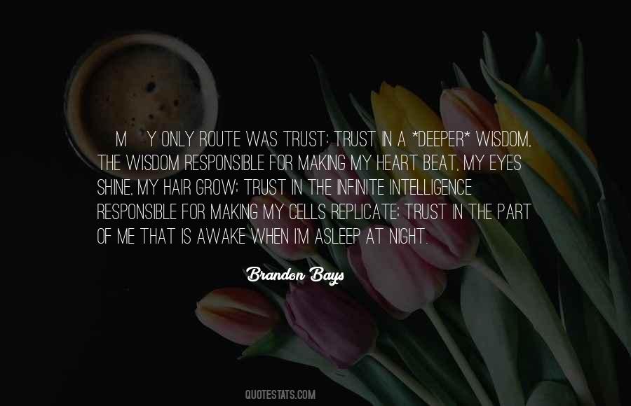 Night Wisdom Quotes #101535
