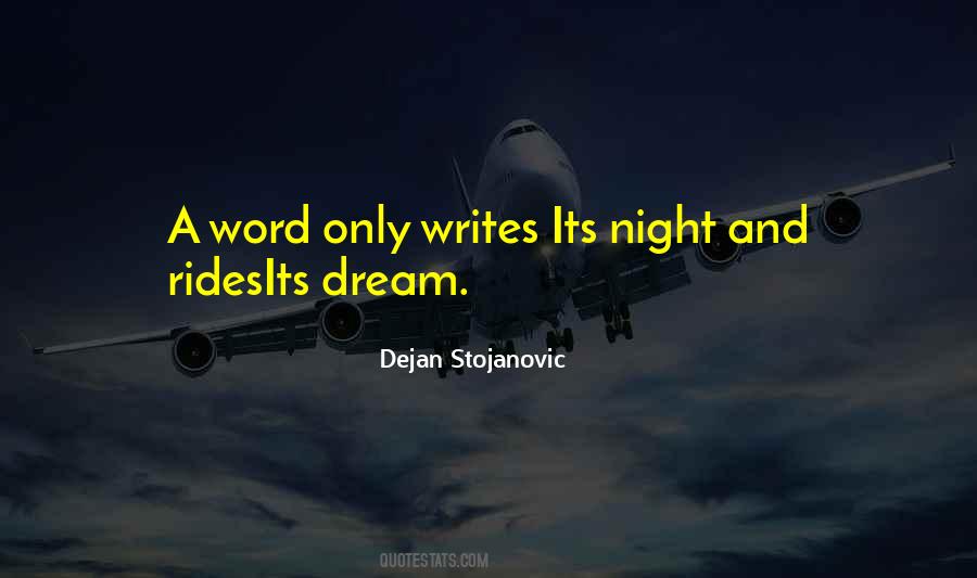Night Wisdom Quotes #1114882