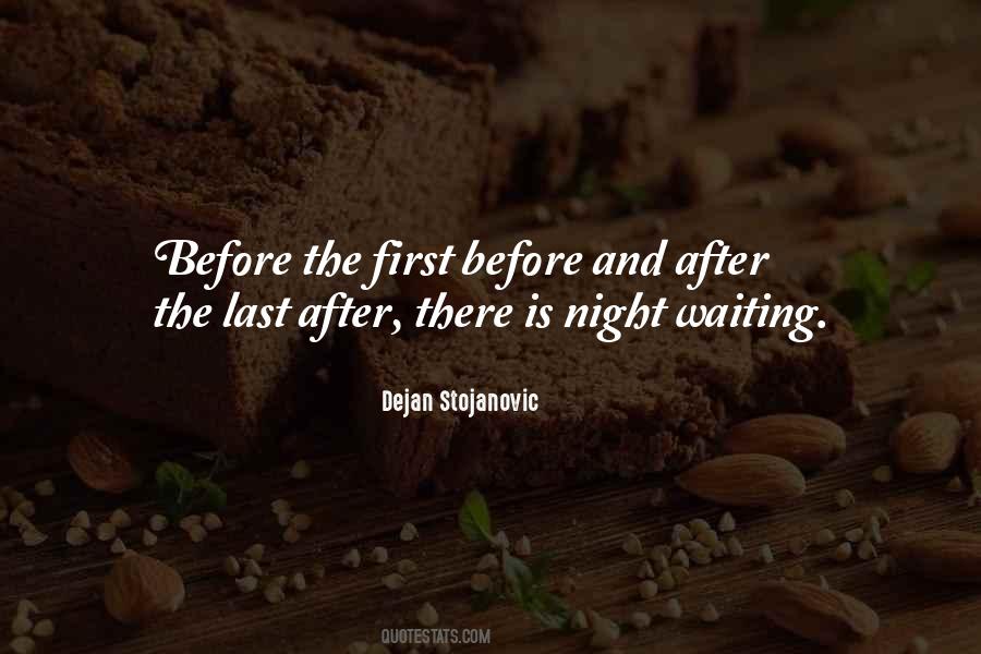 Night Wisdom Quotes #1497965