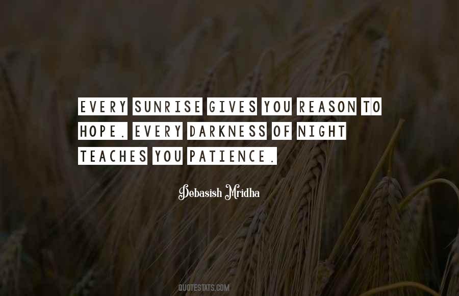 Night Wisdom Quotes #288257