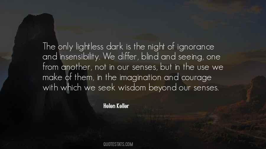 Night Wisdom Quotes #511931