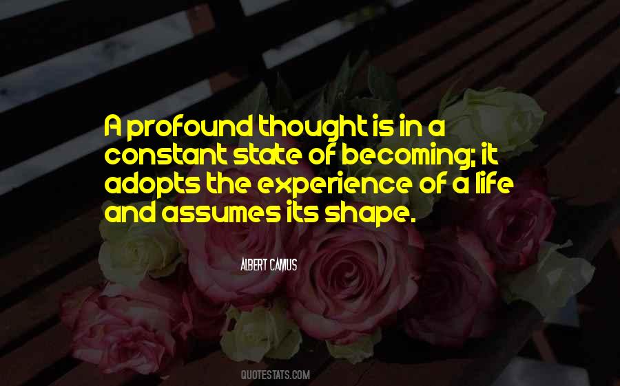 State Of Becoming Quotes #1246935