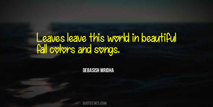 Leaves Inspirational Quotes #1212049