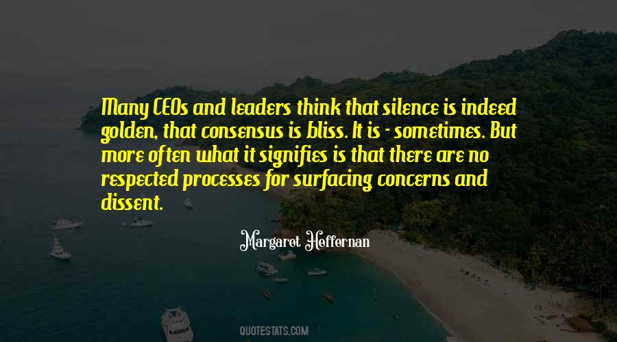 Silence Is Bliss Quotes #1666818