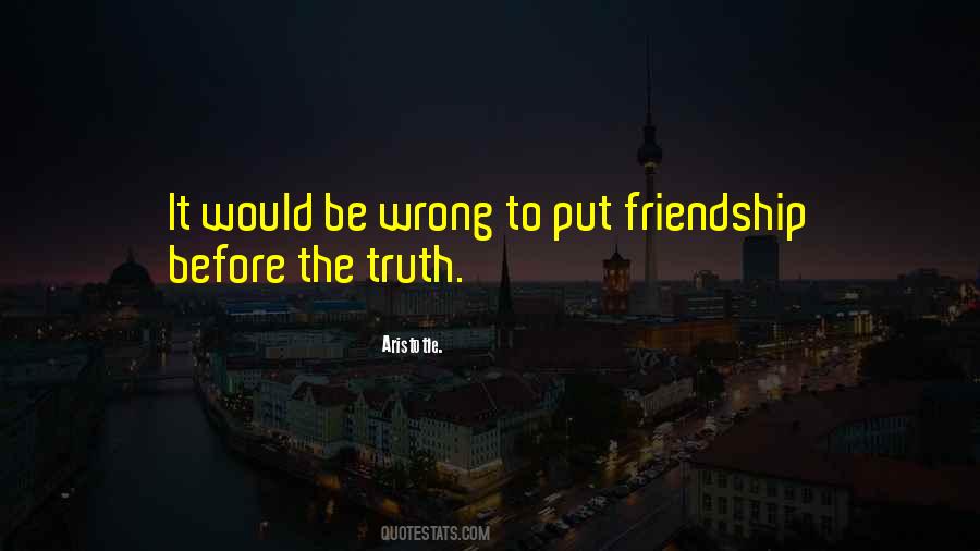 Friendship Truth Quotes #176090