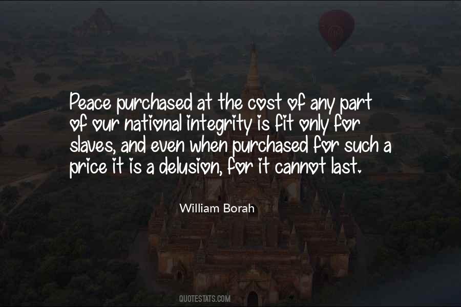 Peace At Any Price Quotes #1365542