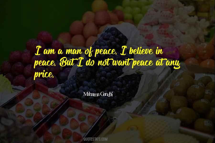 Peace At Any Price Quotes #1556689