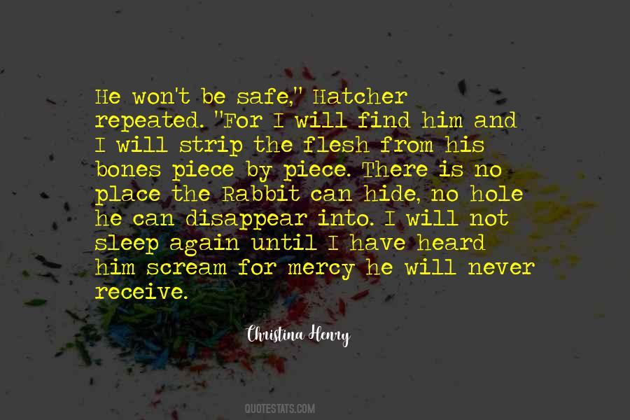 Safe Sleep Quotes #1315037