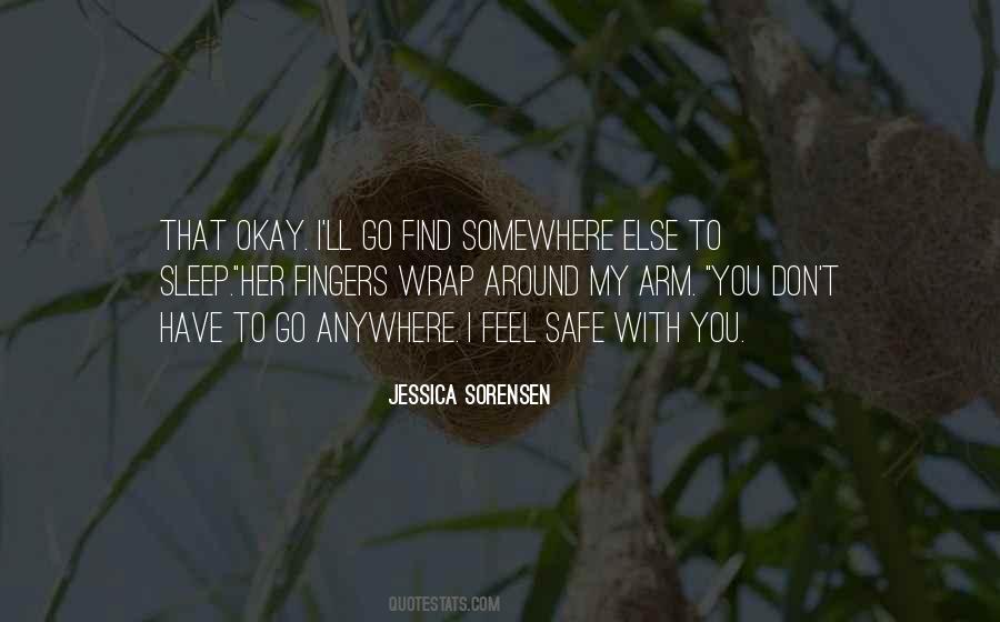 Safe Sleep Quotes #1421504