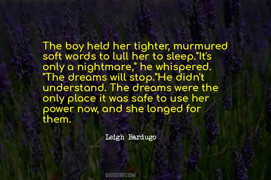 Safe Sleep Quotes #154519