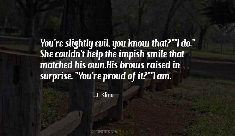 Smile Evil Quotes #1475209