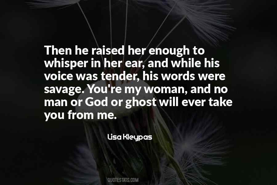 Whisper In My Ear Quotes #329110