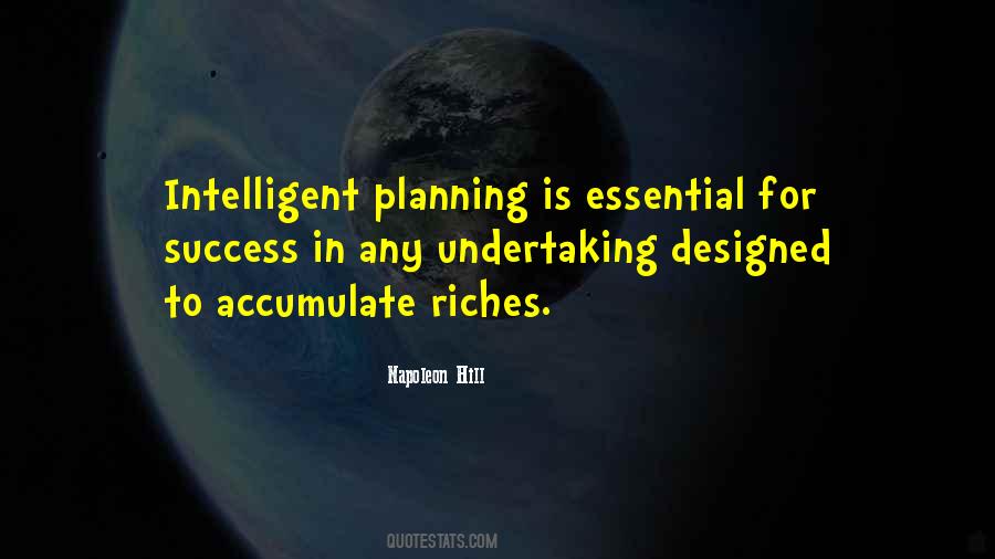Planning Is Essential Quotes #509687
