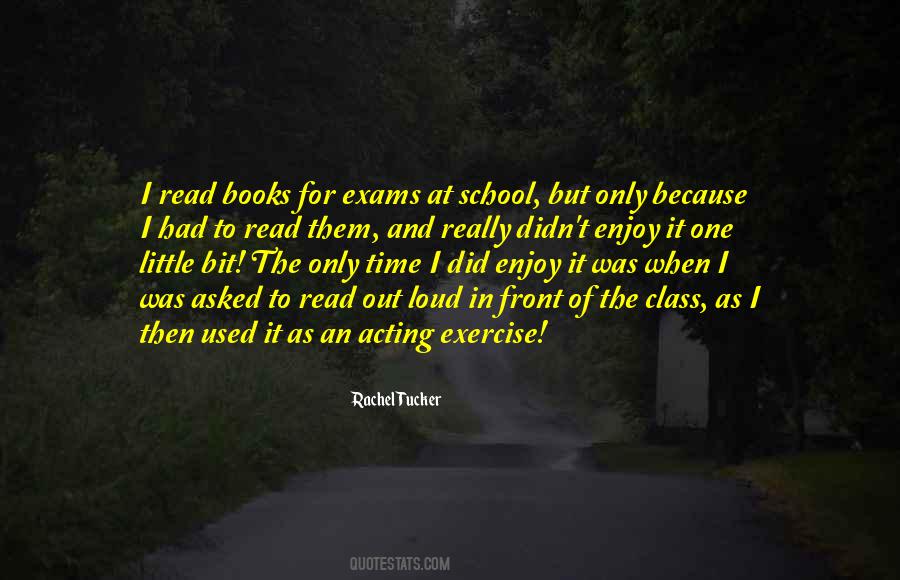 Front Of The Class Quotes #1485385