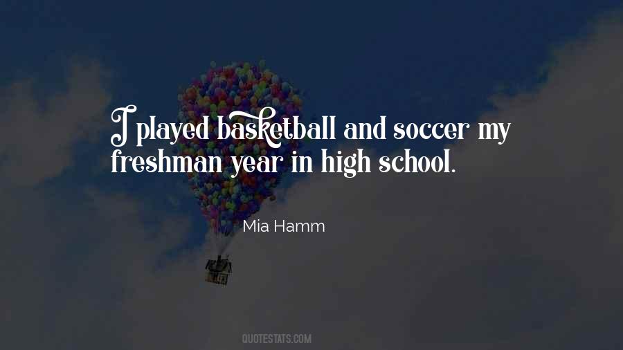 Quotes About High School Basketball #59736