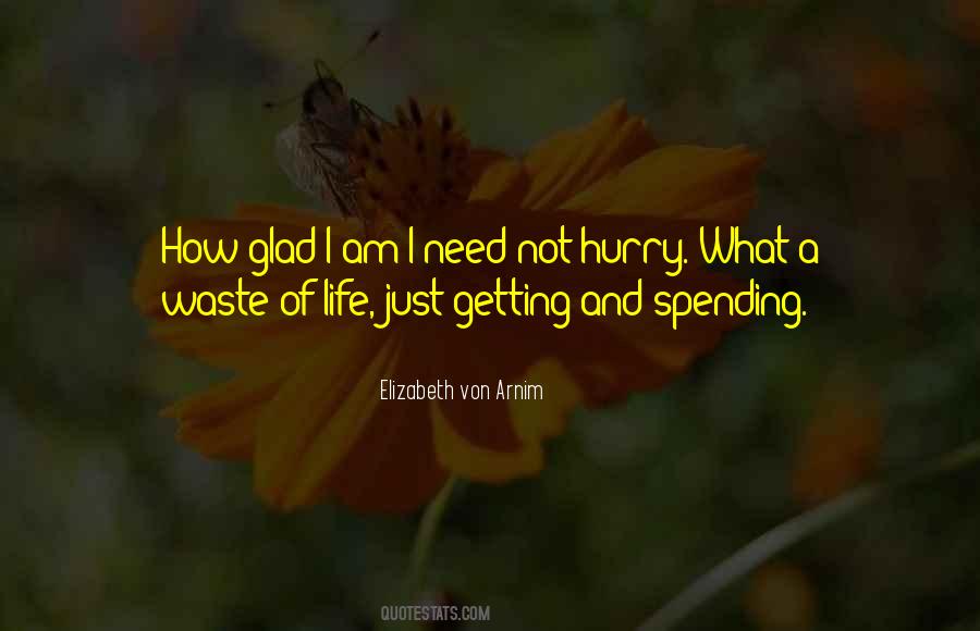 No Need To Hurry Quotes #1087101