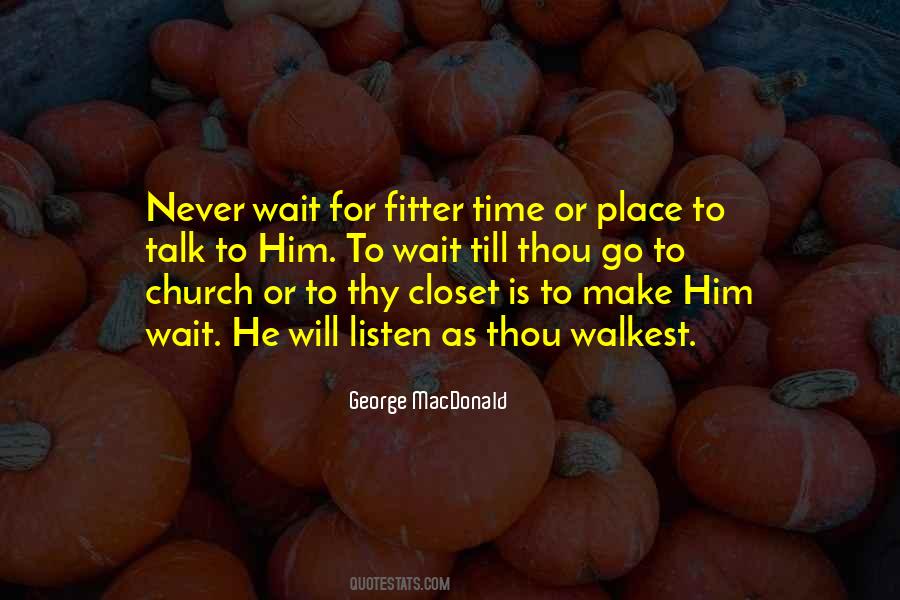 Church Time Quotes #1284900