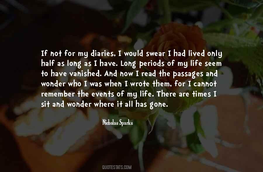 There Gone Quotes #232789