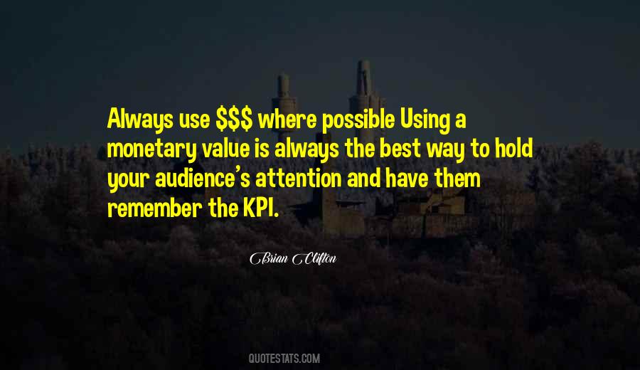 Quotes About The Best Audience #1164478