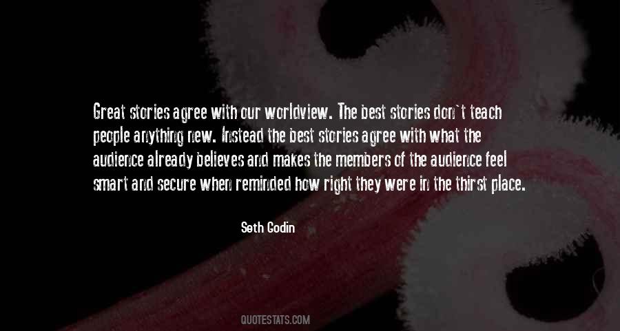Quotes About The Best Audience #348079