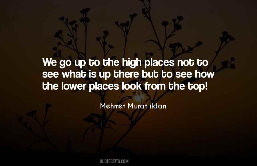 Quotes About High Places #1298826