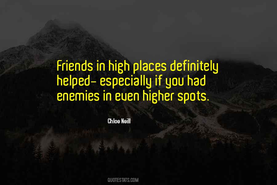 Quotes About High Places #649789