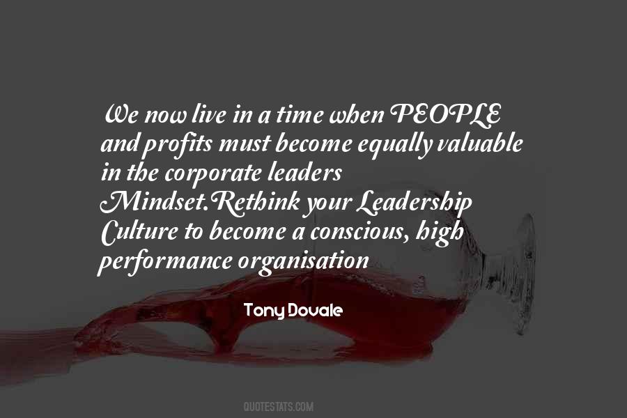 Quotes About High Performance Culture #1166117