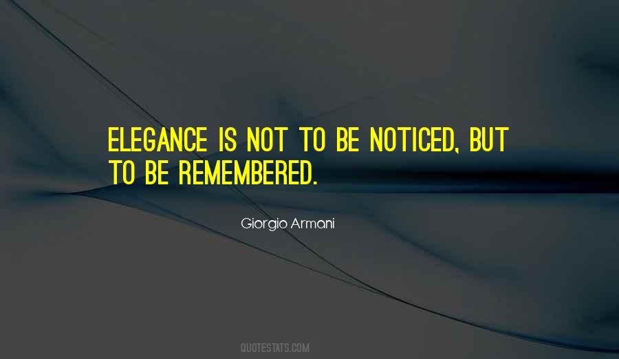 Elegance Is Quotes #1393707