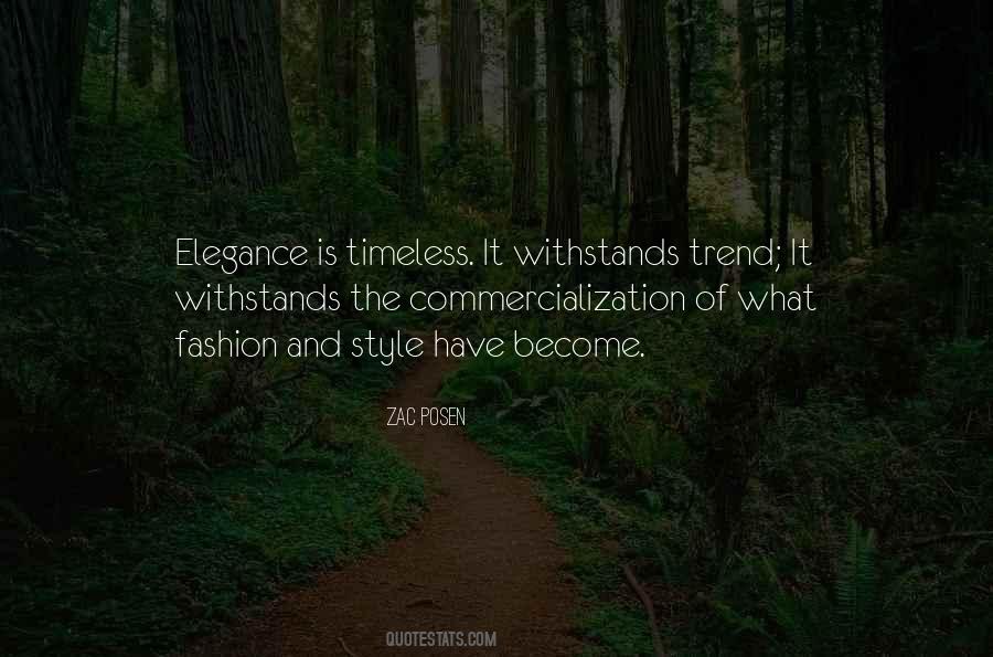 Elegance Is Quotes #754792