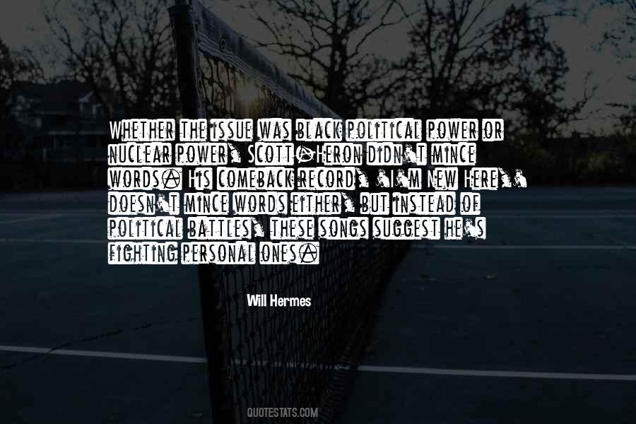 Fighting Power Quotes #1155840