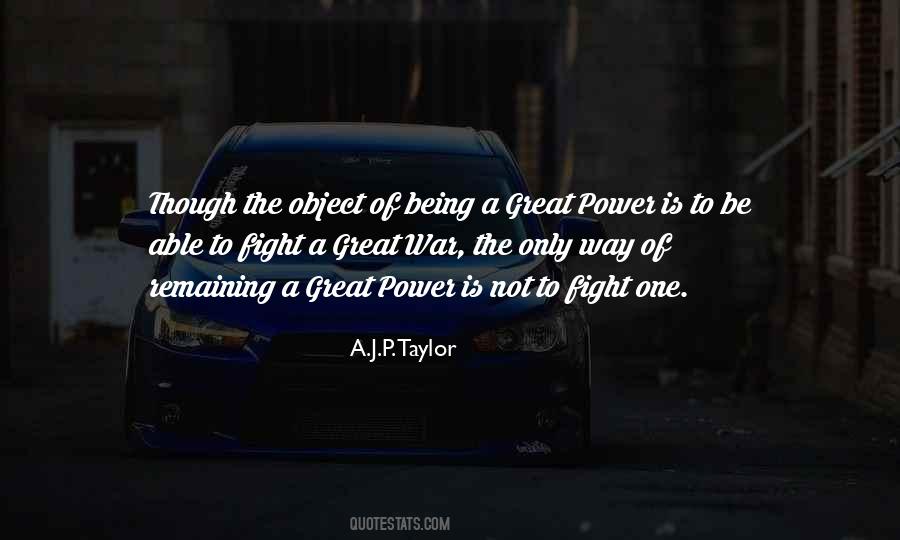 Fighting Power Quotes #1399410