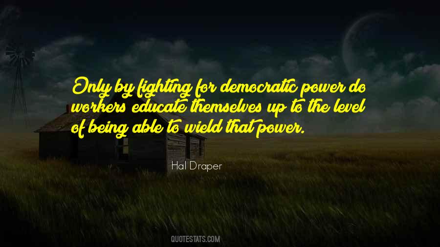 Fighting Power Quotes #217923