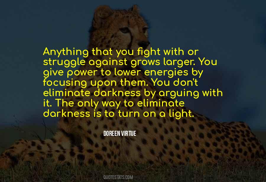 Fighting Power Quotes #356493