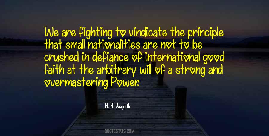 Fighting Power Quotes #600909
