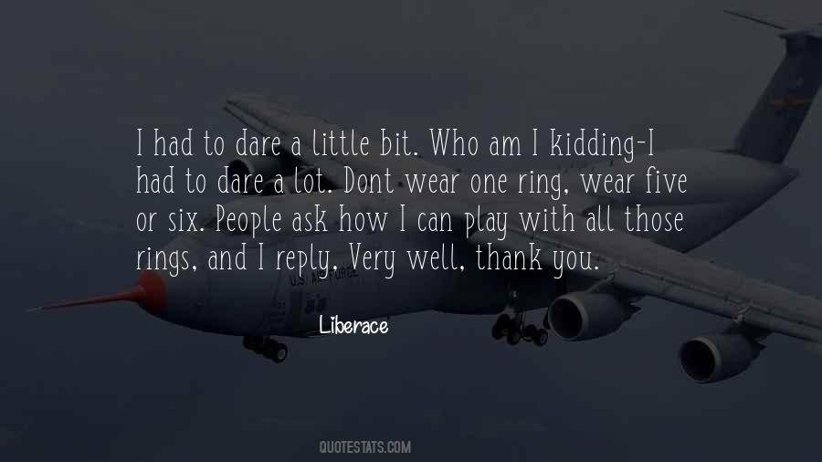Thank You One And All Quotes #410004