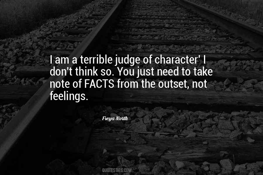 Character Judge Quotes #1036120