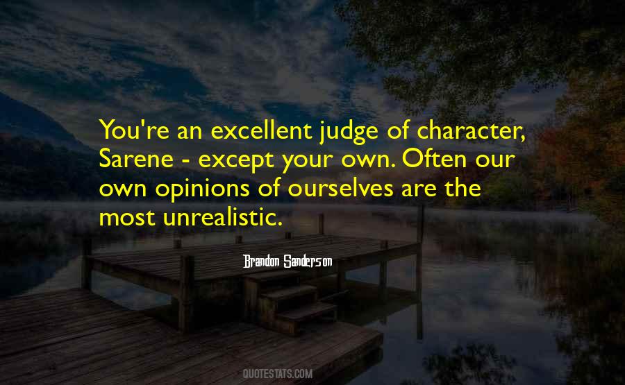 Character Judge Quotes #120309